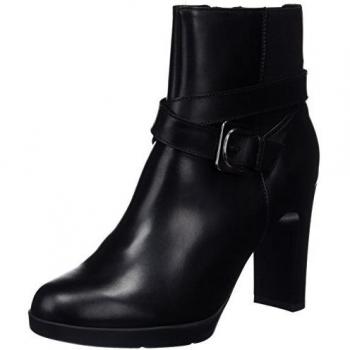 Geox D ANNYA High E, Botines para Mujer, (Negro C9999), 39.5 EU