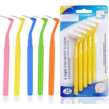 Cure‑Dent Doux 5‑Pièces – Brosses Interdentaires 0,6 mm/0,7 mm