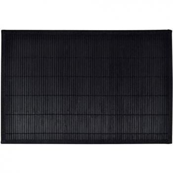 VidaXL 6-Piece Black Bamboo Placemats 30 x 45 cm