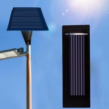 Mini Panel Solar de Silicona para Camping y Bricolaje