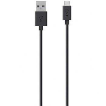 Micro‑USB to USB QuickCharge Cable – 2 m, Black, Belkin