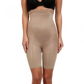 Spanx High‑Power Shorts, Soft Nude, Size XL