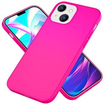 Nalia Cover Smartphone Neon Rosa per iPhone 14