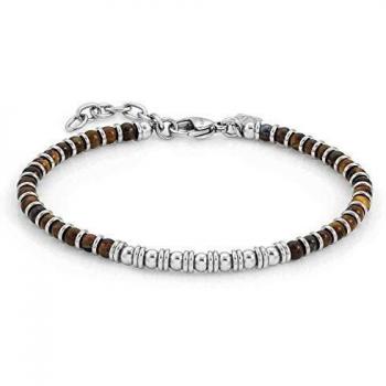 Bracciale Nomination Instinct in acciaio e occhio di tigre