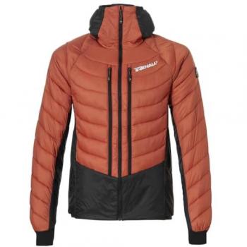 Rehall POKE-R Giacca Invernale con Cappuccio Rosso/Nero
