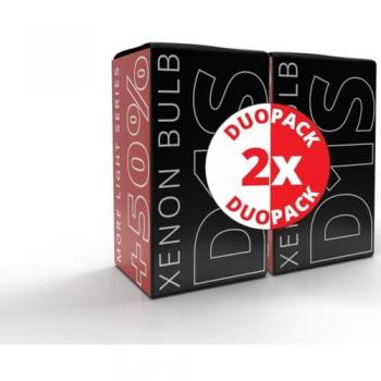 Ampoule D1S DUO EPD1S50 +50% pour projecteur longue portée VW, AUDI, MERCEDES-BENZ 35W 4800K
