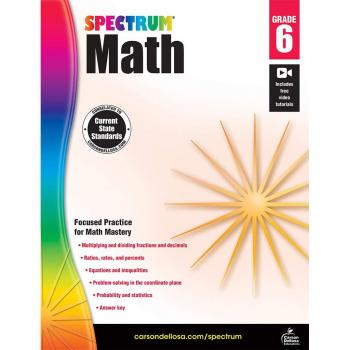 Spectrum Math, Grade 6