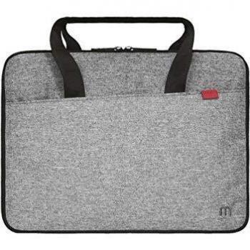 Mobilis Trendy Sleeve Notebooktasche 31,8 cm (12.5 Zoll) Schwarz, Grau