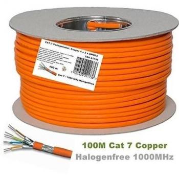 Cable Gigabit 100 m Cat 7 – Solución Pro‑Desktop y Red Empresarial