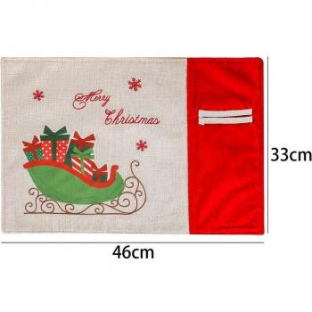 Individual Christmas Table Decor Placemat