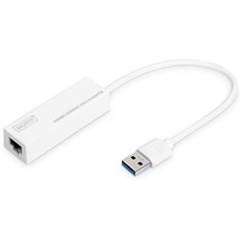 Digitus DN-3023 adaptador de cable USB RJ-45 Blanco