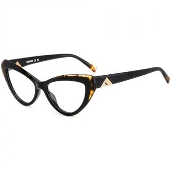 Missoni Women’s Classic Black Eyewear 54 – Optional Blue‑Light Filter
