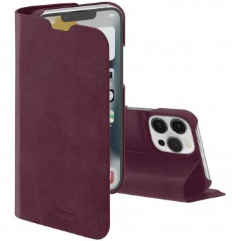 Custodia a libro Hama per iPhone 14 Pro con funzione stand Bordò