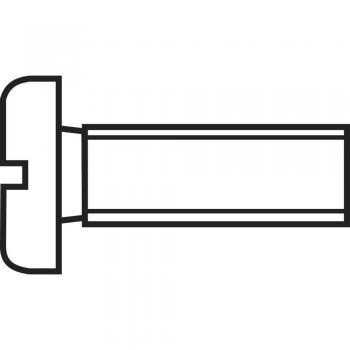 Toolcraft vis M2 30 mm tête cylindrique en acier