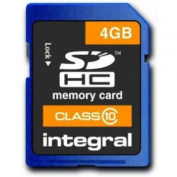 Memorielle Flash 4 Go SDHC INSDH4G10V1
