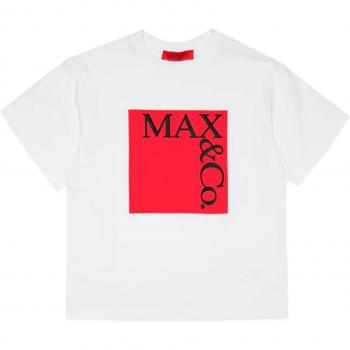 Max & Co. Kids White/Red T-Shirt Size 16