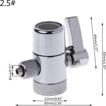Wasserfilter Umstellventil 1/4 3/8