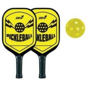 Racchette Pickleball, coppia con palla