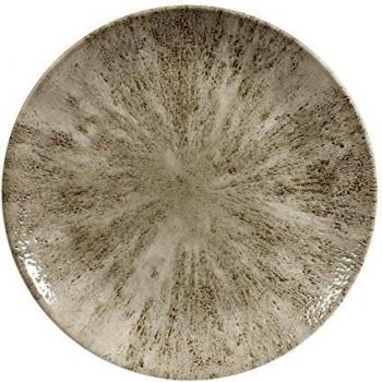 Churchill Stone Agate Grey Coupe Plates
