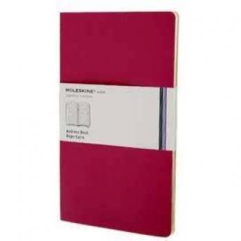 Moleskine volant address large fucsia