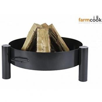 Brasero de Jardin en Acier Noir