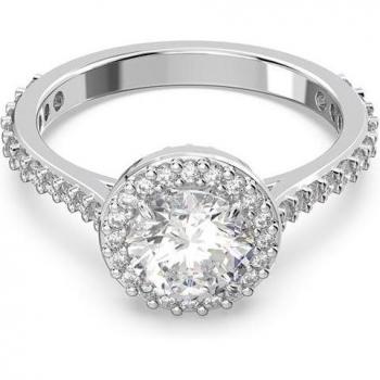 Anillo de pedrería blanca Swarovski