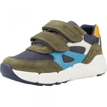 GEOX Flexyper Mini Bébé Vert Foncé/Bleu Marine 26 – Confort Urbain
