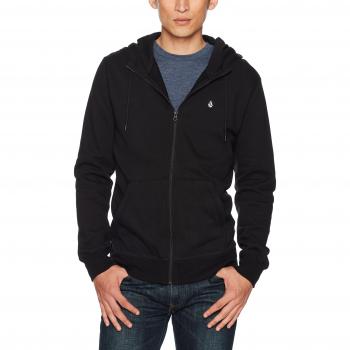 Volcom Sngl STN Veste zippée Homme, Noir, FR : S