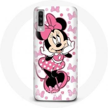 Protection mobile Galaxy A50 Minnie Mouse – version Maniacase rose