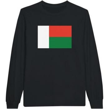 Madagascar Flag Long-Sleeve Comfort Tee