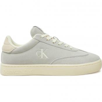 Calvin Klein Jeans Mannensneakers – Lage, Wit met Zijlogo