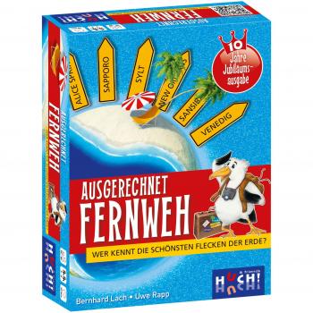 Huch & Freunde auf Reisen: Kompaktspiel 878410 – Fernweh Edition