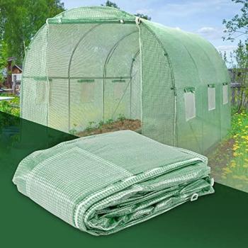 Replacement film for greenhouse 300x200x200 cm green from PE mesh film