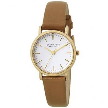 Marron Ronde Elegant Tijdsweergave