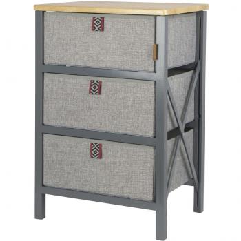 Bo-Camp Outdoor Hamlets Storage Cabinet with 3 Drawers
