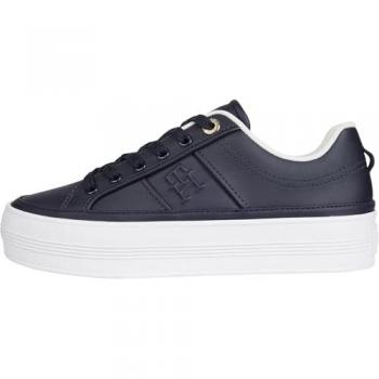 Plateausneaker Tommy Hilfiger Essential Vulc Damen in Dunkelblau