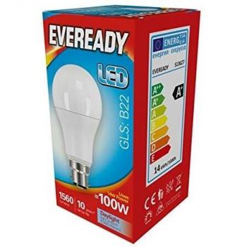 Eveready 13W Daylight LED GLS B22