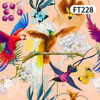 50x145cm Floral Stretch Fabric