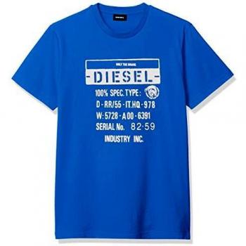 T-Shirt Diesel Homme T-Diego Royal