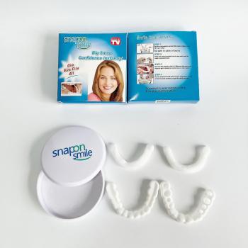 Sonrisa Instantánea: Kit de 4 Carillas Dentales