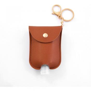 30ml Leak-Proof Bottle with Leather Bag Keychain