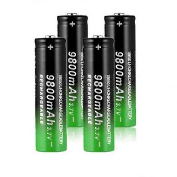 Batería de litio 18650 con cargador USB 3.7V 9800mAh