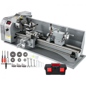 Vevor Mini Tour à Métaux 220 × 750 mm, 1100 W, Filetage & Percage