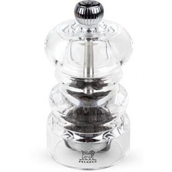 9 cm Manual Pepper Mill, Acrylic, Nancy Design