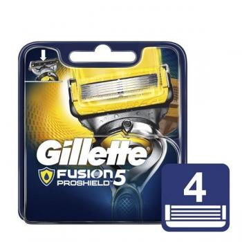 Recambios Gillette Fusion5 con tecnología Proshield (4 unidades)