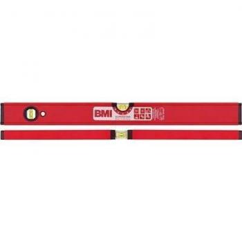 Livella Superstar 30 cm Rossa (Alluminio) con Livellazione a Bolla ±0,5 mm/m