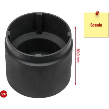 Chiave per dadi Scania 3/4 con 4 perni, interno Ø 65 mm
