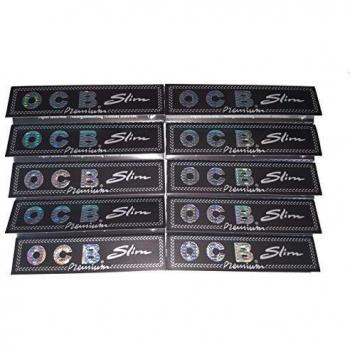 OCB Schwarz Premium Long Slim 50 Stück – Hochwertig