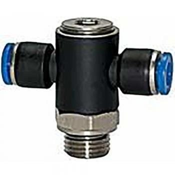 Raccord en T 6 pans G1/4 A 12 mm