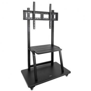 Soporte de pie con ruedas tooq fs20101m-b para tv de 37-100'/ hasta 150kg